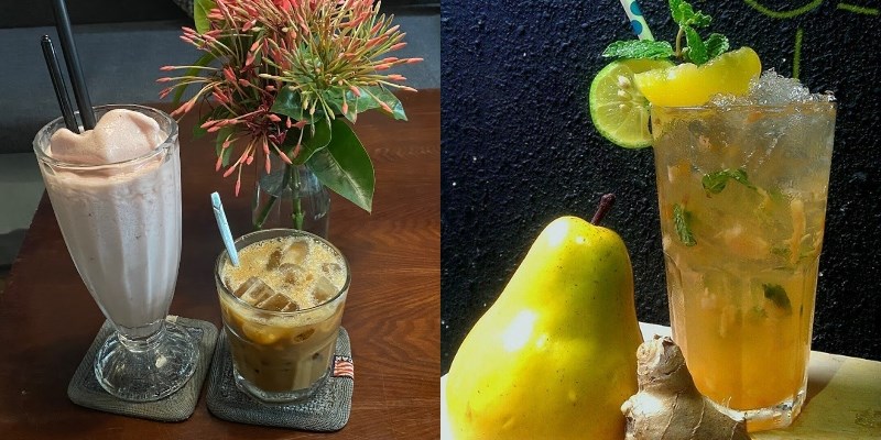 Thức uống tại quán cafe ITune Coffee