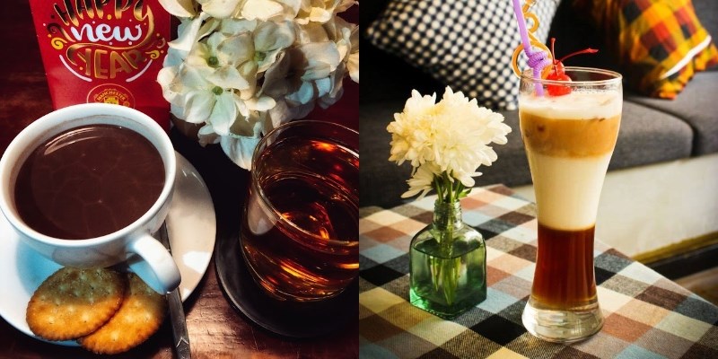 Thức uống tại quán cafe ITune Coffee