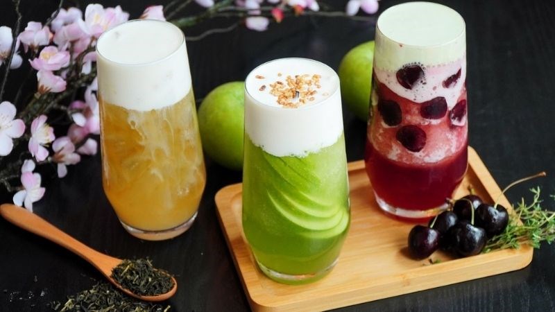 Thức uống quán YAN Coffee and Tea