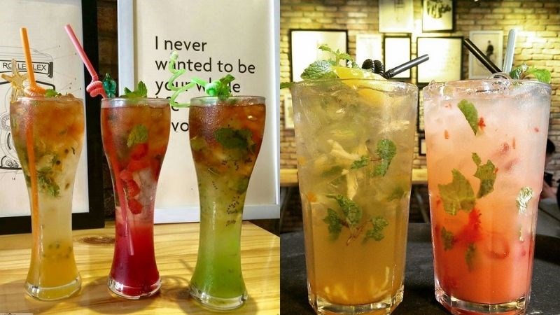Nước uống ở quán ITune Coffee