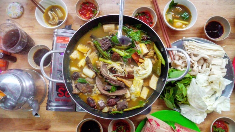 Thắng cố ngựa Bắc Hà