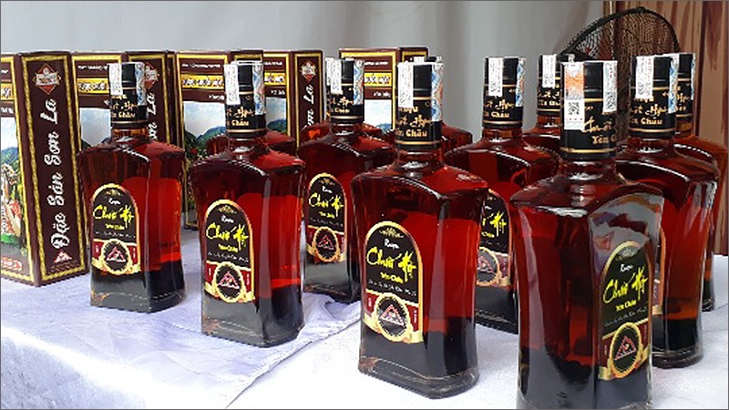 Rượu chuối Yên Châu