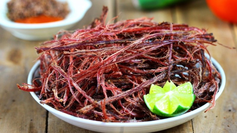 Thịt trâu gác bếp Sơn La