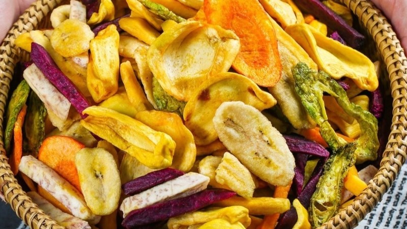 Trái cây sấy giòn