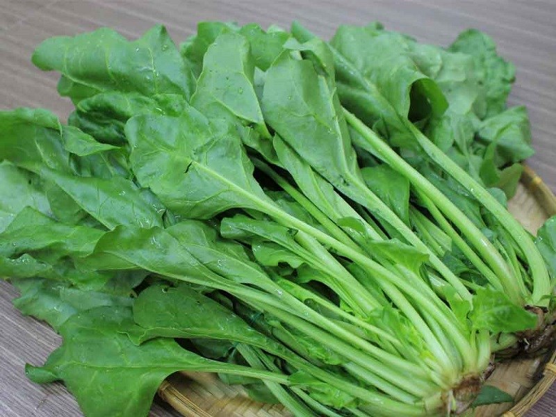 Nhấn vào ảnh để phóng to Cải bó xôi