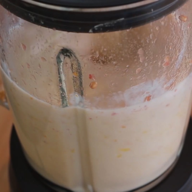 Bước 2 Xay sinh tố tắc (quất) Sinh tố tắc (quất)