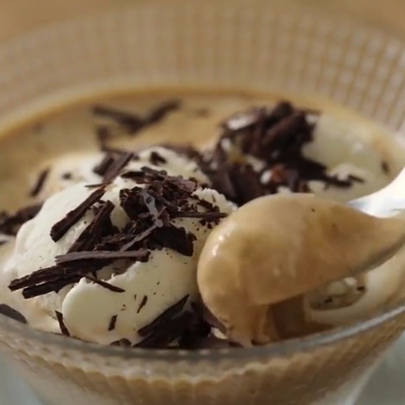 Bước 5 Thành phẩm Affogato - cà phê kem tươi