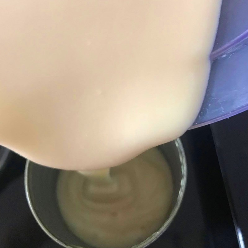 Bước 4 Hoàn thành Kem đậu xanh nước cốt dừa bằng máy xay sinh tố