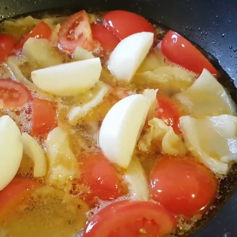 Bước 4 Làm cá lóc om dưa Cá lóc om dưa