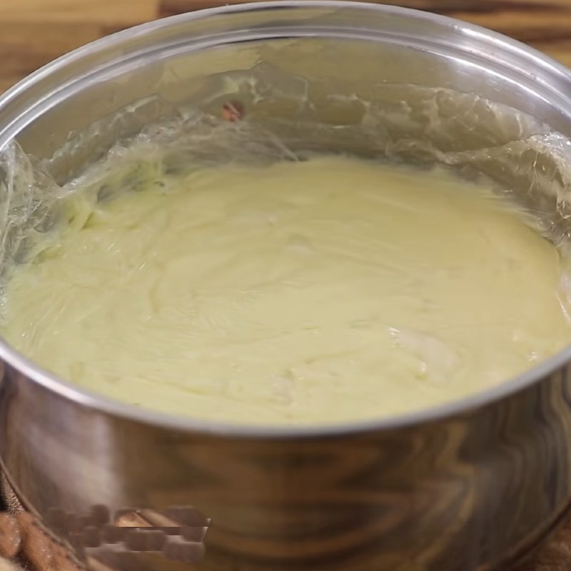 Bước 3 Làm kem Bánh Napoleon