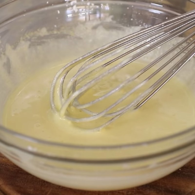 Bước 3 Làm kem Bánh Napoleon