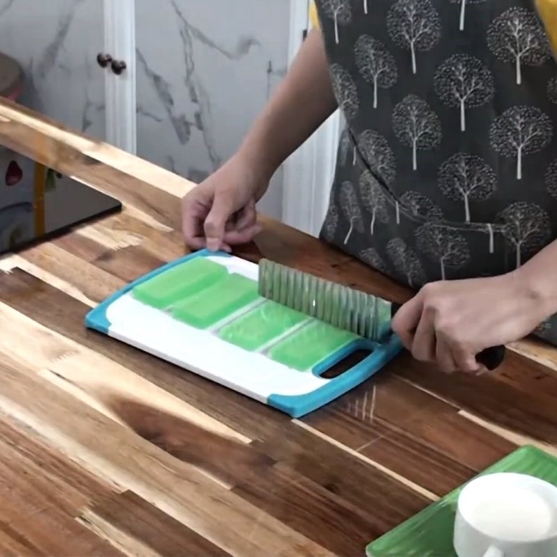 Bước 4 Làm trà sữa bạc hà Trà sữa thạch bạc hà