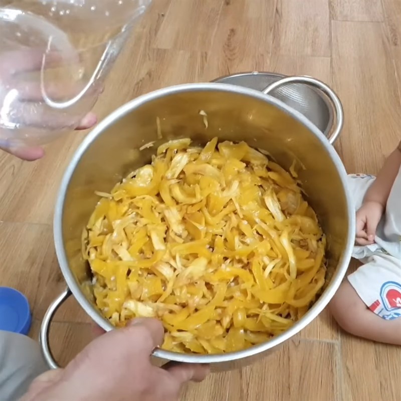 Bước 2 Muối xơ mít Nhút mít chín