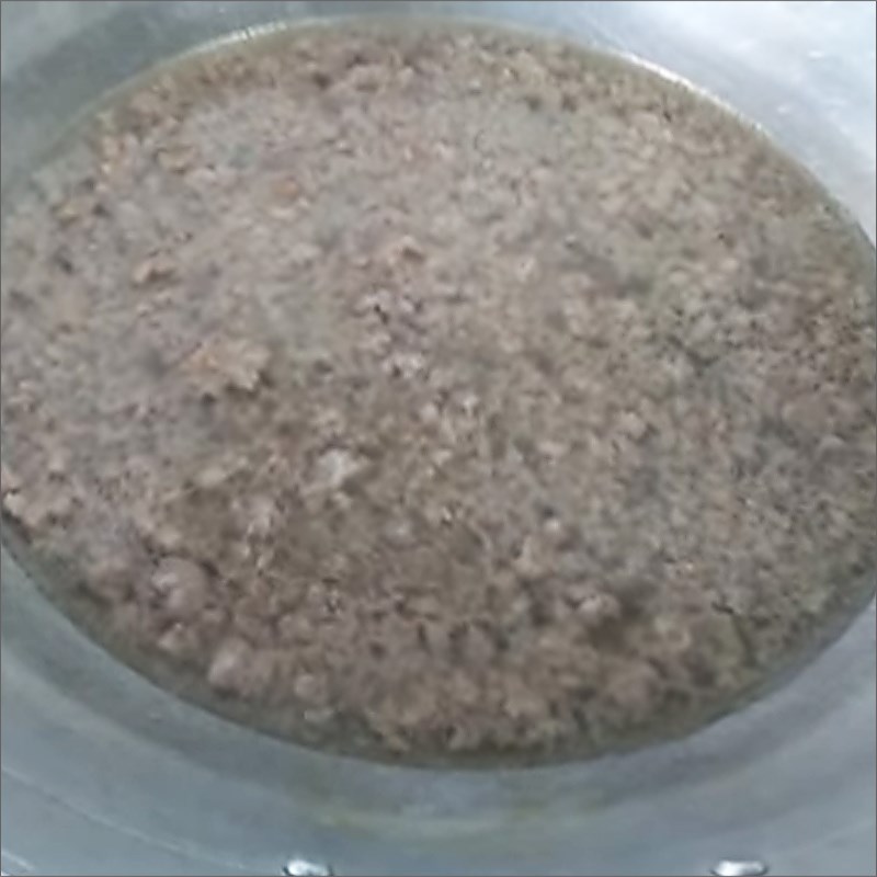 Bước 1 Nấu cá và thịt băm Nước chấm chẻo