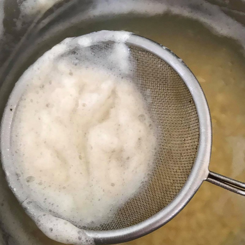 Bước 1 Nấu đậu xanh Kem đậu xanh nước cốt dừa bằng máy xay sinh tố