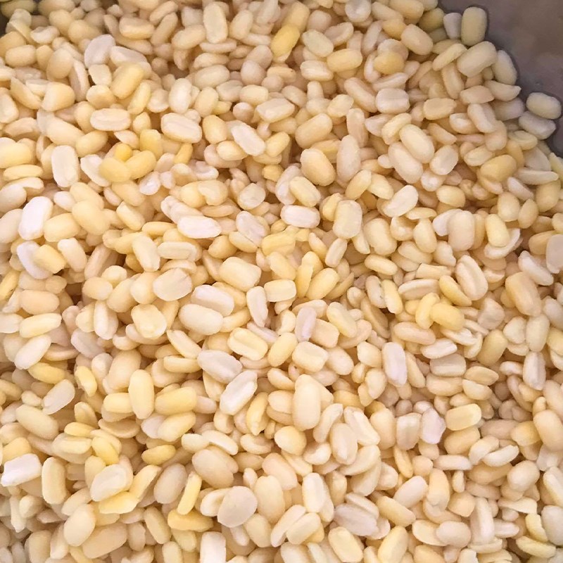Bước 1 Nấu đậu xanh Kem đậu xanh nước cốt dừa bằng máy xay sinh tố