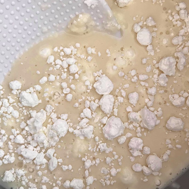 Bước 3 Nấu hỗn hợp sữa đậu Kem đậu xanh nước cốt dừa bằng máy xay sinh tố