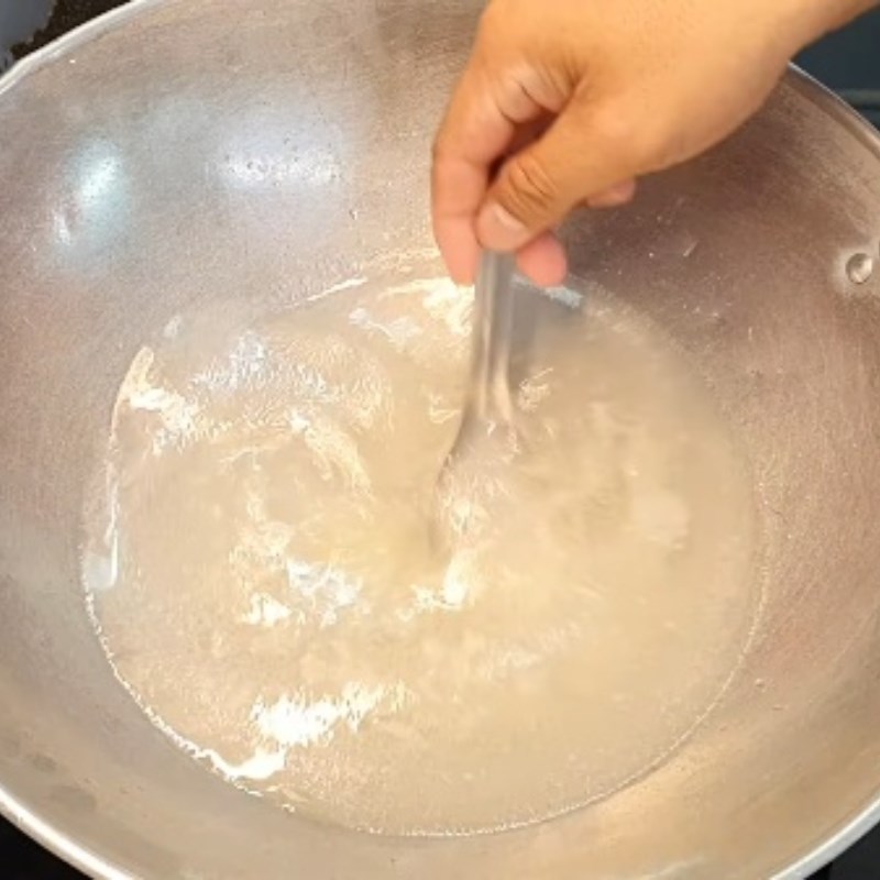 Bước 3 Nấu nước dừa Cua hấp nước dừa