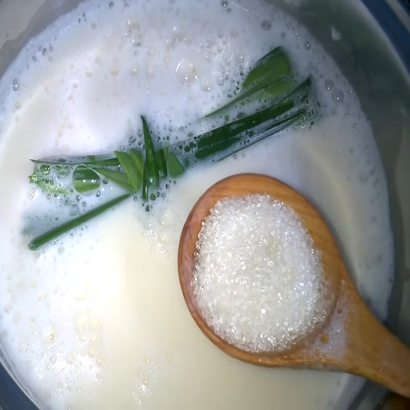 Bước 3 Nấu sữa đậu nành Sữa đậu nành bằng máy xay sinh tố