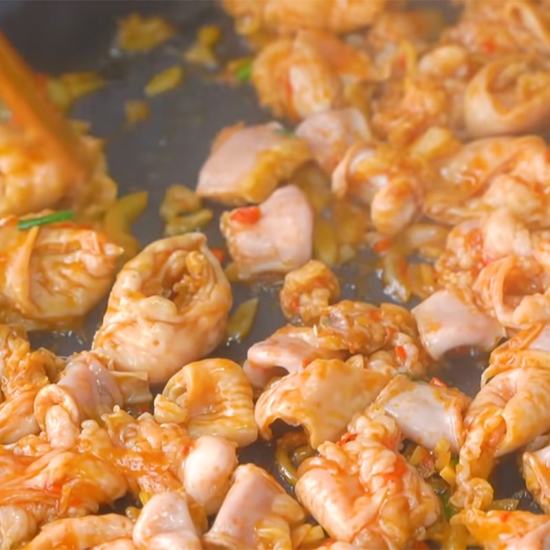 Bước 4 Nướng lòng heo Lòng nướng Hàn Quốc