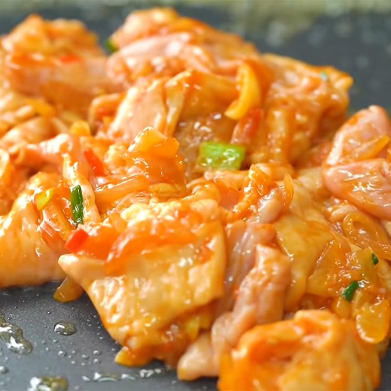 Bước 4 Nướng lòng heo Lòng nướng Hàn Quốc