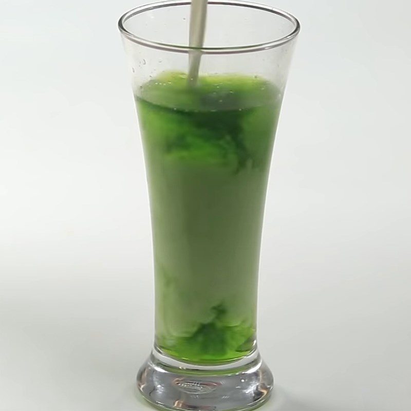 Bước 3 Pha trà sữa thái Trà sữa thái xanh thạch matcha