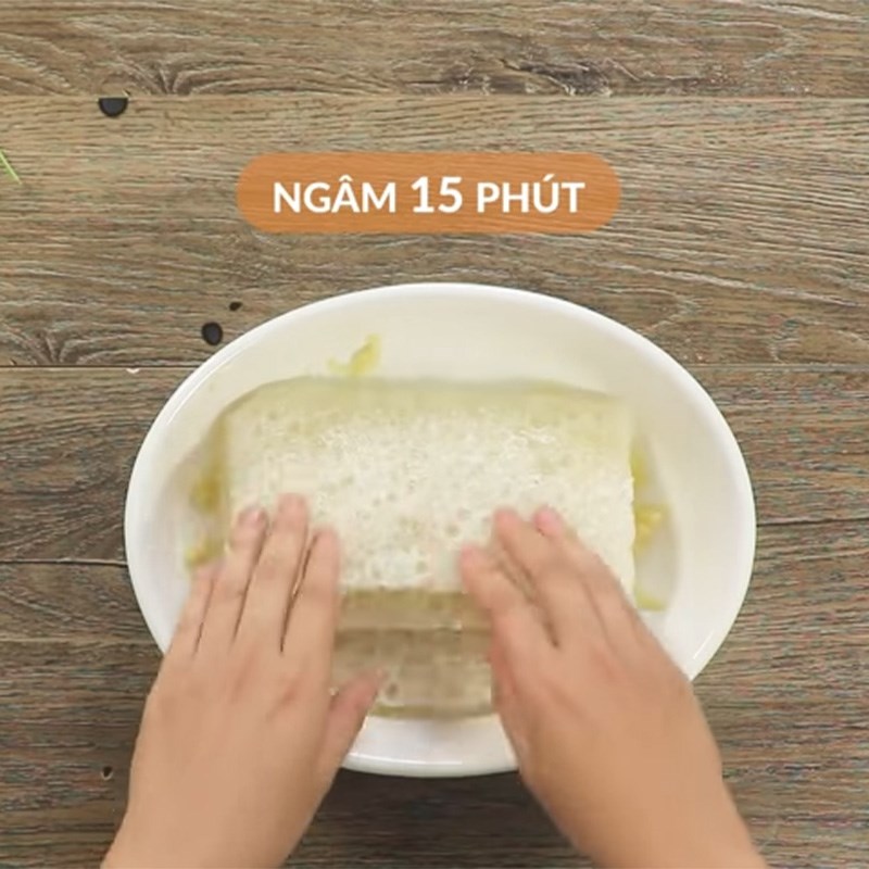 Bước 1 Sơ chế bì bóng Canh bóng thả Hà Nội