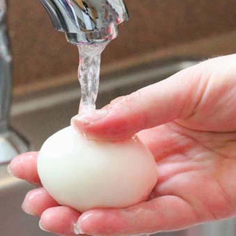 Bước 1 Sơ chế nguyên liệu Cháo trứng muối