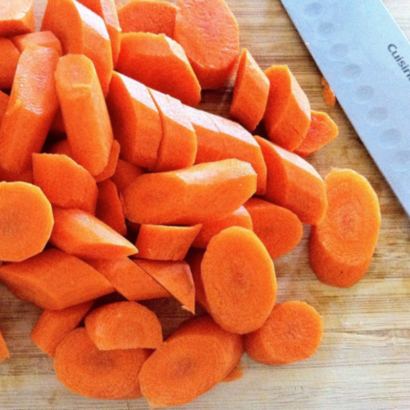 Bước 1 Sơ chế nguyên liệu Nước ép củ cải trắng cà rốt cần tây dưa leo