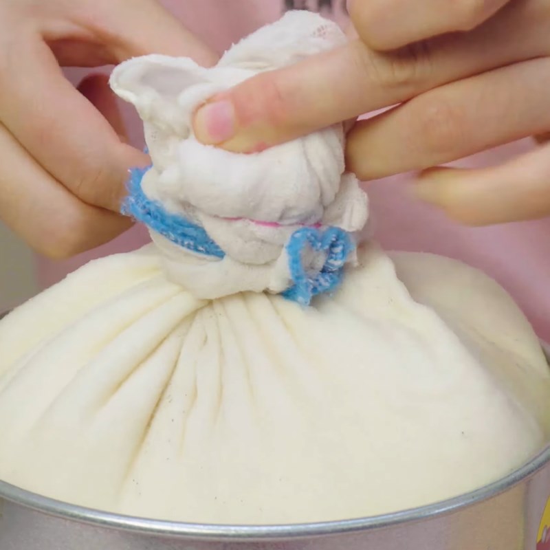 Bước 4 Tách nước sữa chua Sữa chua Hy Lạp