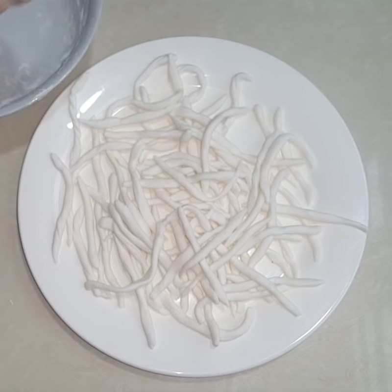 Bước 2 Tạo hình trân châu sợi Trân châu sợi