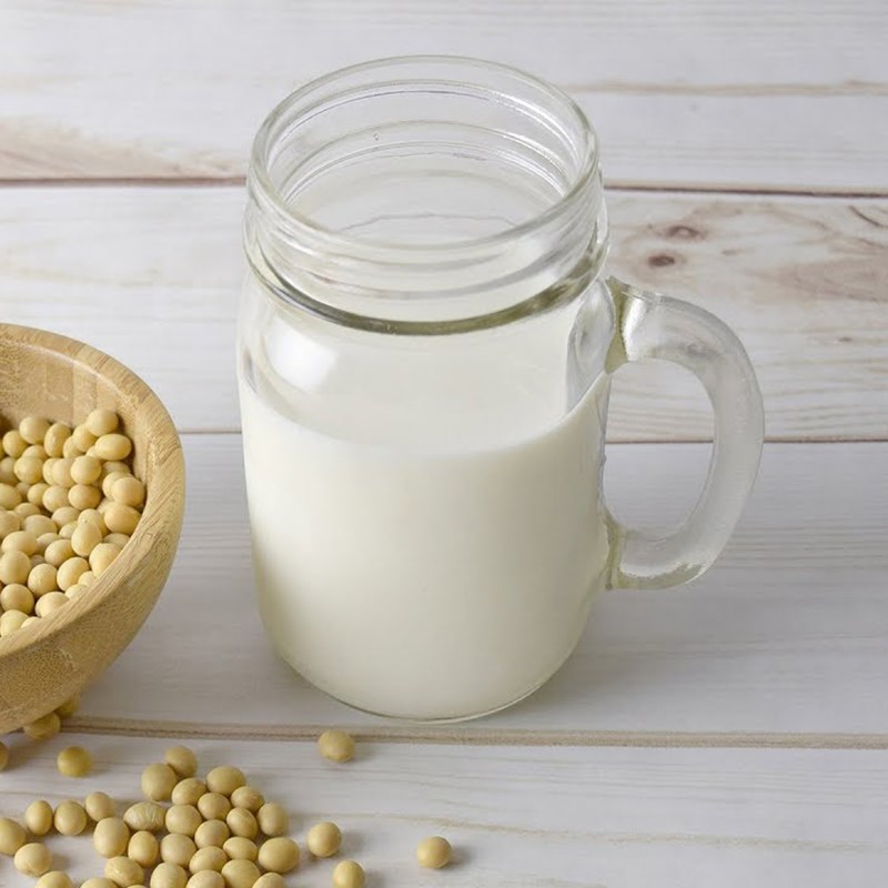 Bước 4 Thành phẩm Sữa đậu nành bằng máy xay sinh tố