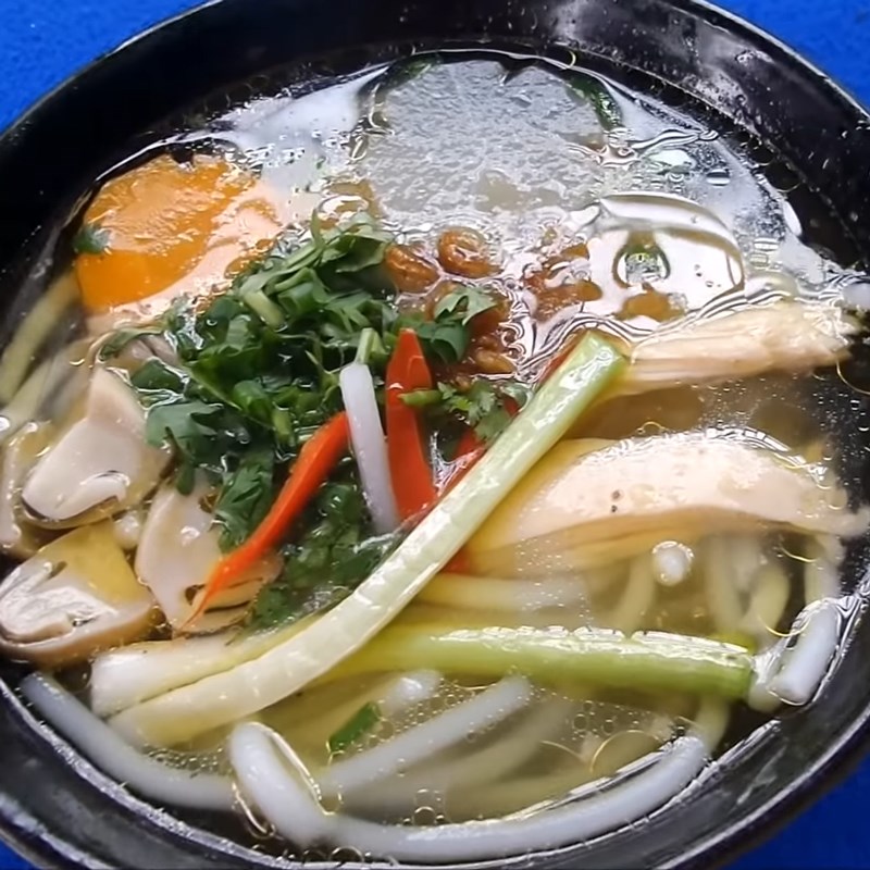 dạy nấu bánh canh gà