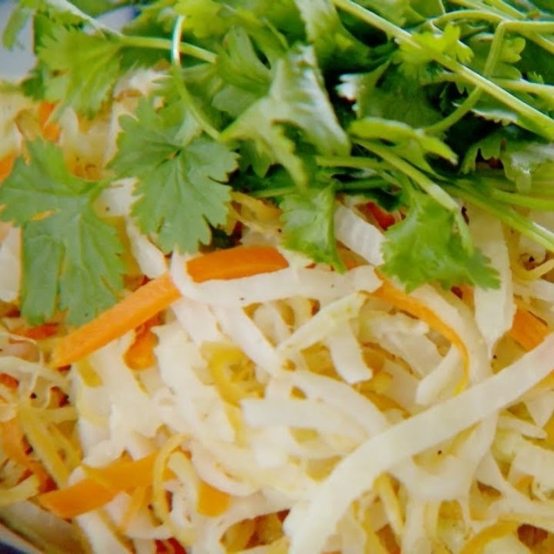 Bước 7 Thành phẩm Mực khô xào su hào