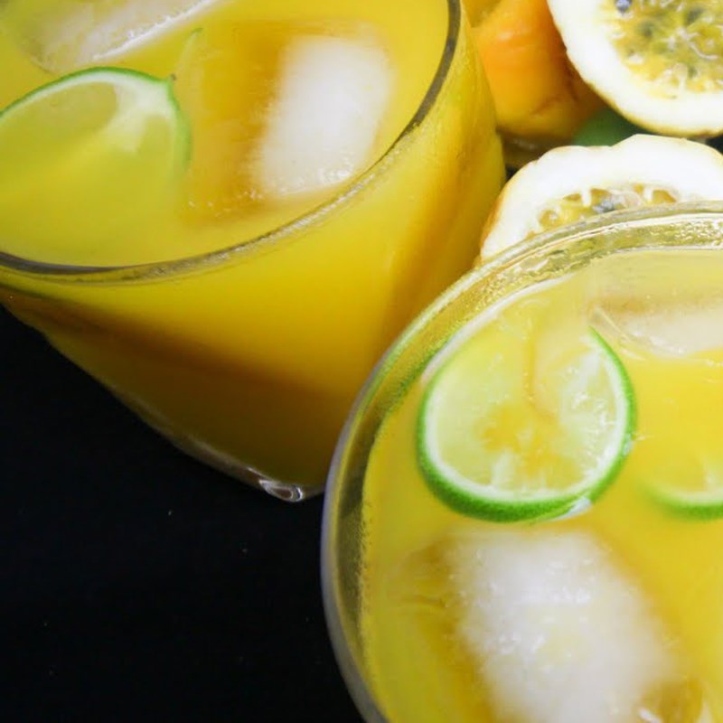 Bước 4 Thành phẩm Nước ép chanh dây xoài