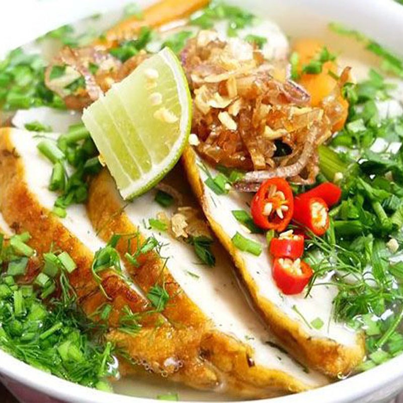 Bước 6 Thành phẩm Bánh canh chả cá Nha Trang