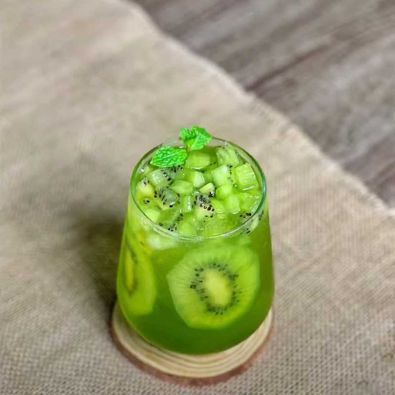 Bước 4 Thành phẩm Trà kiwi