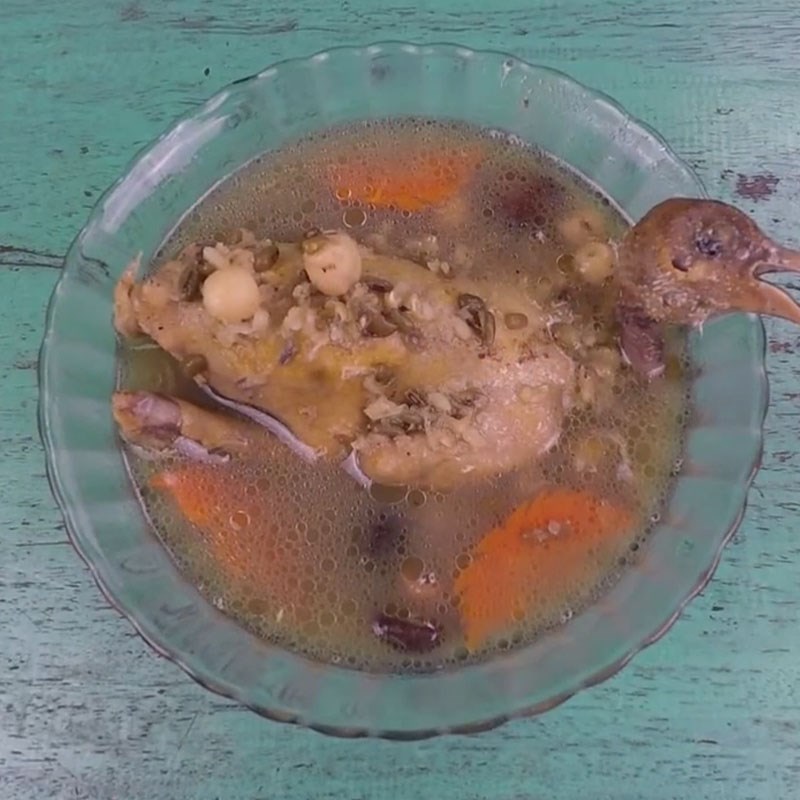 Bước 4 Thành phẩm Bồ câu hầm đậu xanh