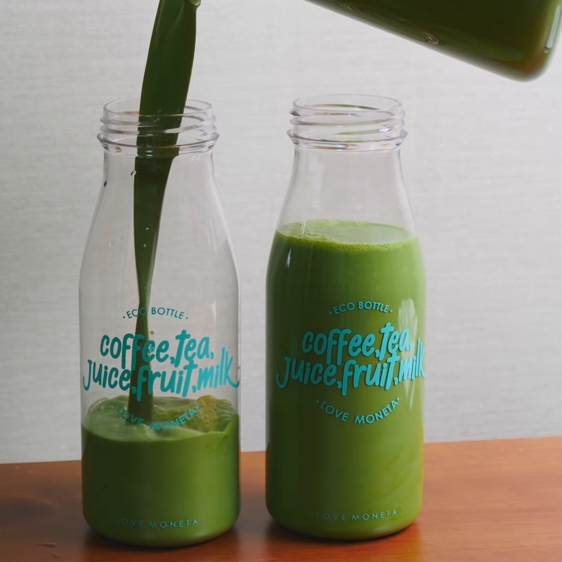 Bước 4 Thành phẩm Sữa matcha