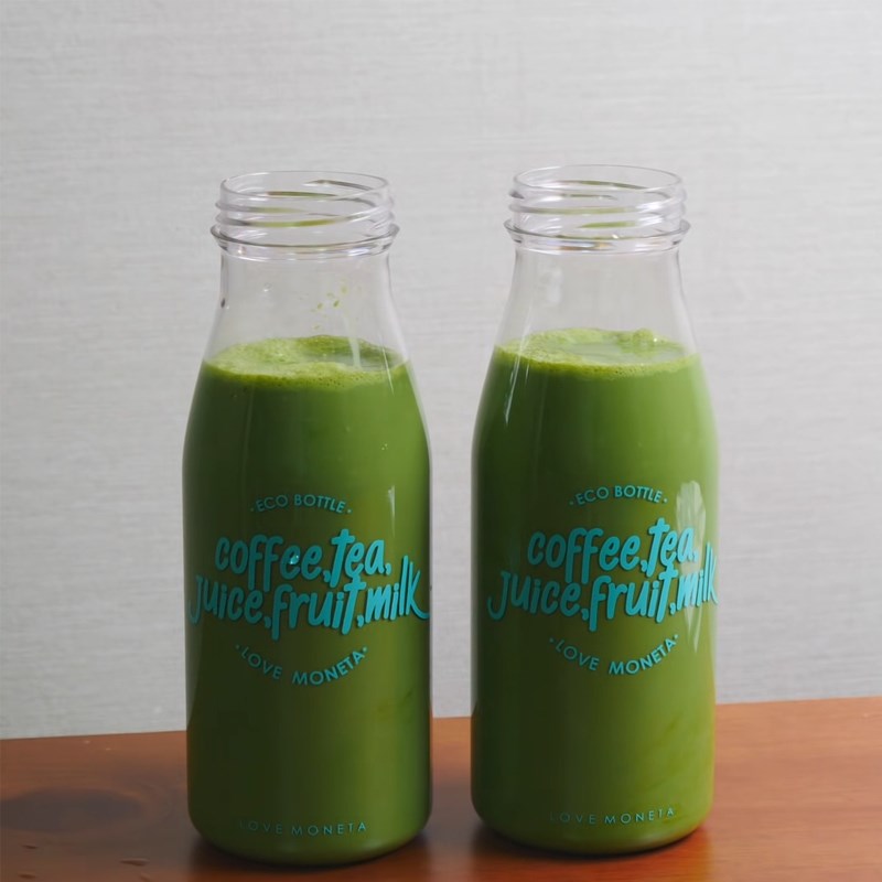 Bước 4 Thành phẩm Sữa matcha