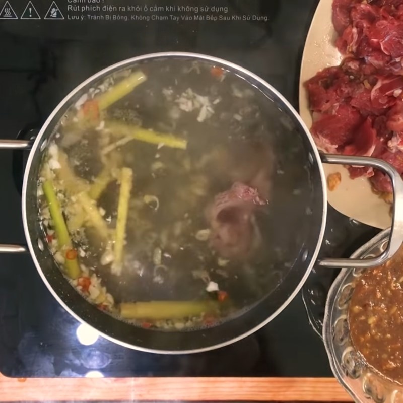 Bước 5 Thành phẩm Lẩu bò nhúng dấm (giấm)