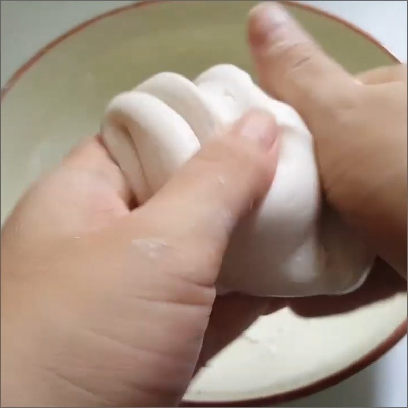 Bước 1 Trộn bột trân châu Sữa chua mít trân châu