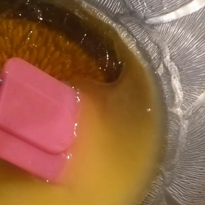 Bước 3 Trộn bột vỏ bánh Bánh Trung Thu cho người tiểu đường nhân đậu xanh sầu riêng