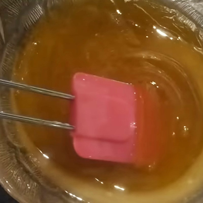 Bước 3 Trộn bột vỏ bánh Bánh Trung Thu cho người tiểu đường nhân đậu xanh sầu riêng