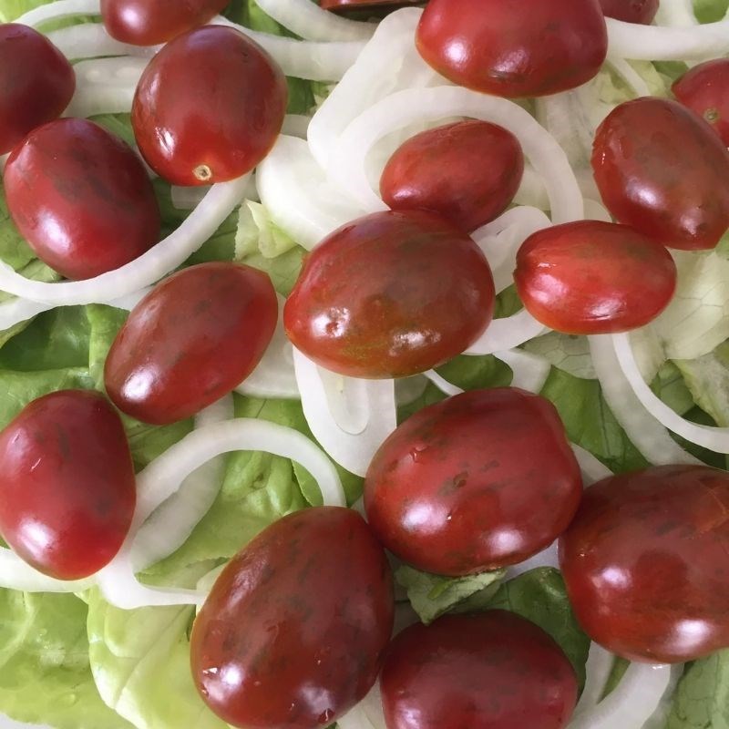 Bước 3 Trộn xà lách Salad thịt nguội