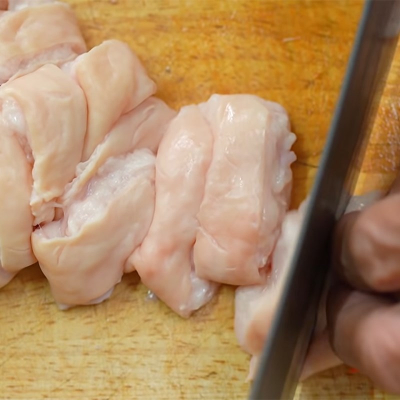 Bước 3 Ướp lòng heo Lòng nướng Hàn Quốc