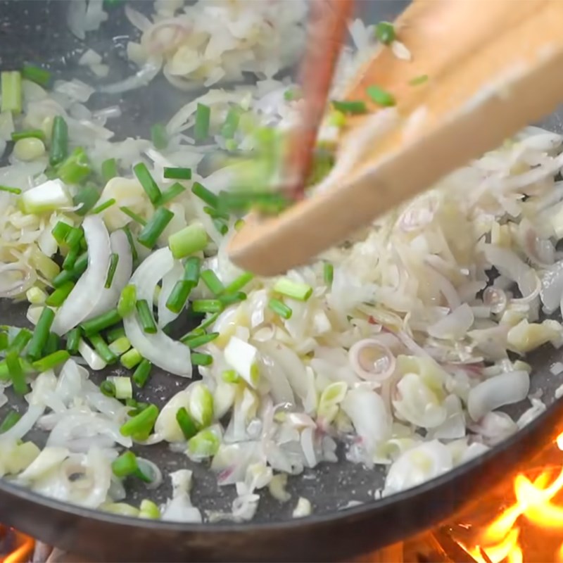 Bước 3 Ướp lòng heo Lòng nướng Hàn Quốc
