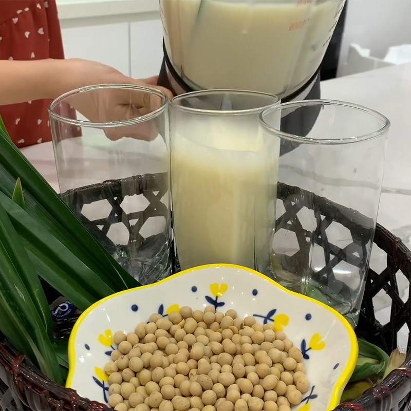 Bước 3 Thành phẩm Sữa đậu nành bằng máy làm sữa đậu nành