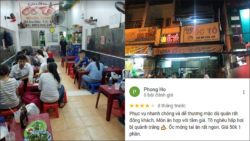 Quán Ốc Tô Xóm Chiếu