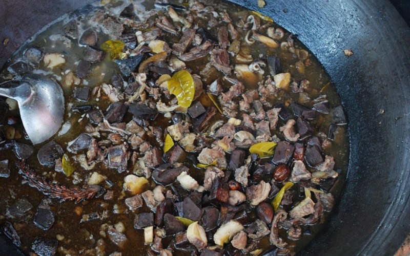 Thắng cố ngựa Bắc Hà